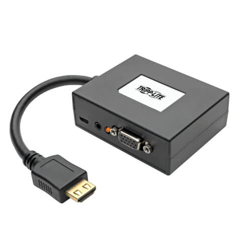 Tripp-Lite P131-06N-2VA-U 2-Port HDMI to VGA Splitter Audio/Video Adapter
