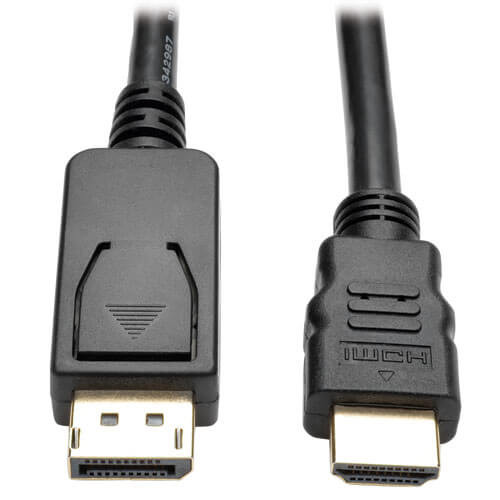 Tripp-Lite P582-006-V2 DisplayPort 1.2 to HDMI Active Adapter M/M UHD 4K x 2K 1080p 6'