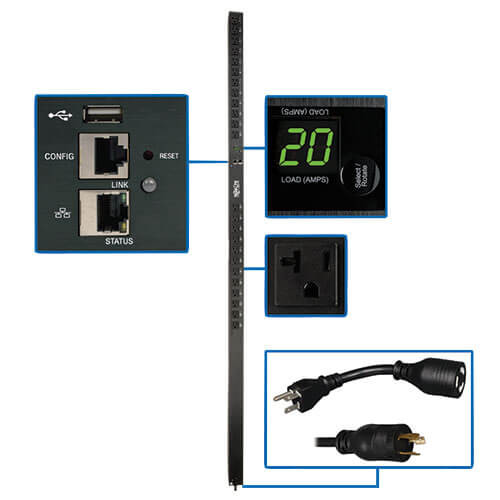 Tripp-Lite PDUMV20NETLX 1.9kW Single-Phase Switched PDU