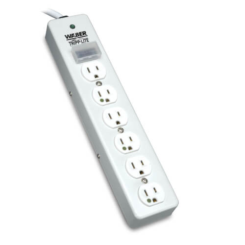 Tripp-Lite SPS610HGRA Surge Protector Strip