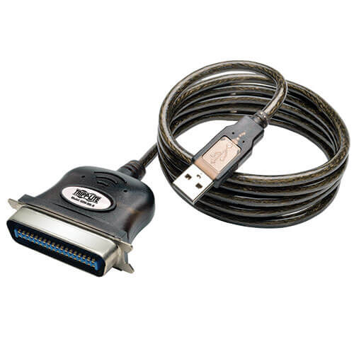 Tripp-Lite U206-010 10Ft USB to Parallel Printer Adapter Cable