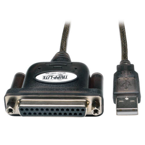 Tripp-Lite U207-006 Tripp Lite 6Ft USB to Parallel Printer Adapter Cable