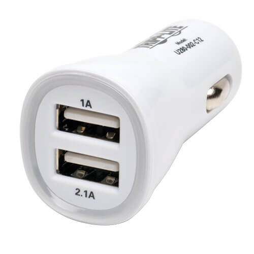 Tripp-Lite U280-002-C12 Dual Port USB Tablet Phone Car Charger