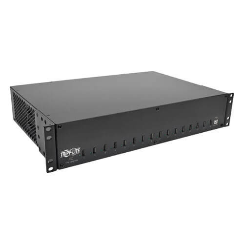 Tripp-Lite U280-016-RM2U 16-Port USB Charging Station Hub