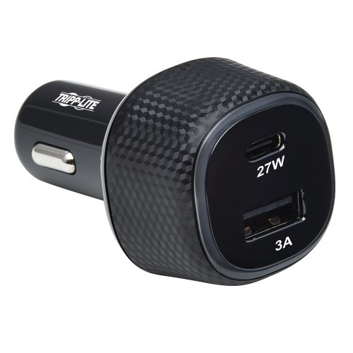 Tripp-Lite U280-C02-45W-1B Dual-Port 45W Car Charger