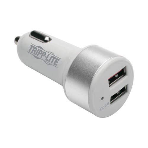 Tripp-Lite U280-C02-S-QC3 Dual USB Car Charger