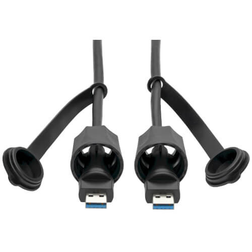Tripp-Lite U325-003-IND 3Ft USB-A Industrial Shielded SuperSpeed Cable