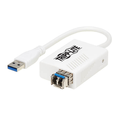 Tripp-Lite U336-MMF-1G-LC USB MMF Fiber Transceiver Ethernet Adapter