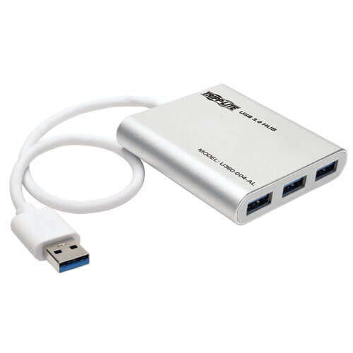 Tripp-Lite U360-004-AL 4-Port Portable USB 3.0 SuperSpeed Mini Hub