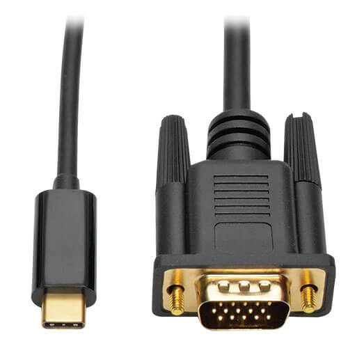 Tripp-Lite U444-006-V 6Ft USB-C to VGA Adapter Converter Cable