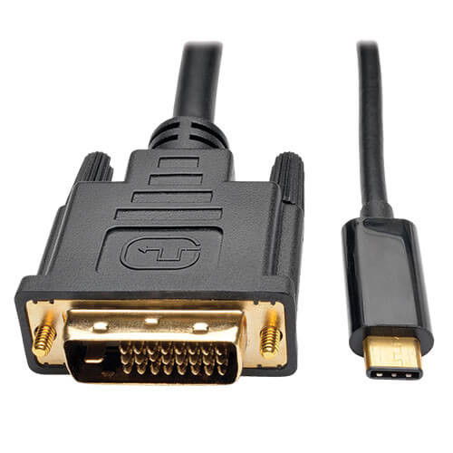 Tripp-Lite U444-016-D 16Ft USB-C to DVI DisplayPort Alternate Mode Adapter Cable
