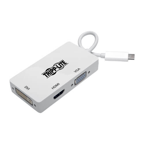 Tripp-Lite U444-06N-HDV4K USB C to HDMI/DVI/VGA Multiport Adapter