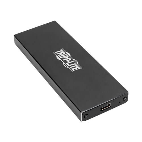 Tripp-Lite U457-1M2-SATAG2 USB 3.1 Gen 2 10 Gbps USB-C M.2 NGFF SATA SSD Enclosure Adapter