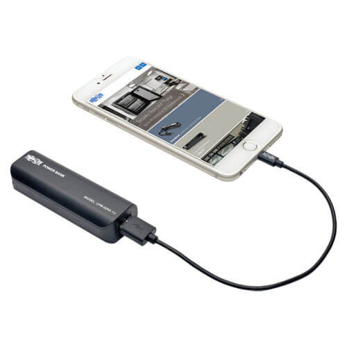 Tripp-Lite UPB-02K6-1U Portable 1-Port USB Battery Charger Mobile Power Bank