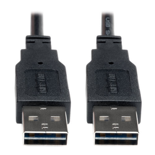 Tripp-Lite UR020-006 6Ft USB 2.0 Universal Reversible Connector Cable