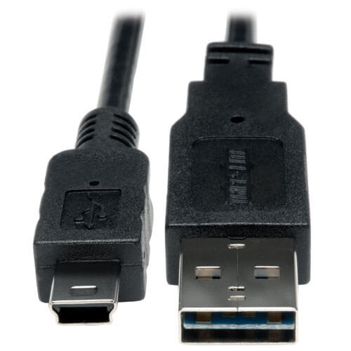 Tripp-Lite UR030-001 1Ft USB 2.0 Universal Reversible Cable