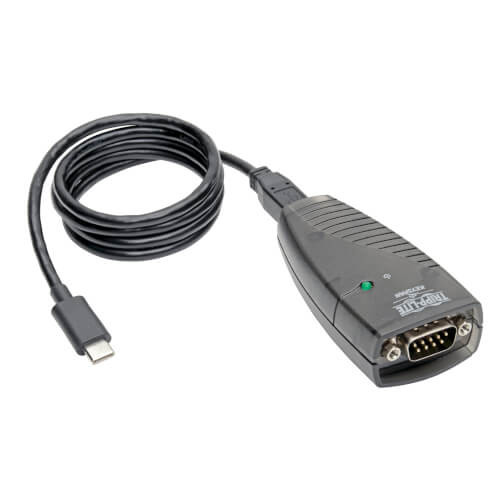 Tripp-Lite USA-19HS-C USB-C to Serial DB9 RS232 Adapter Cable