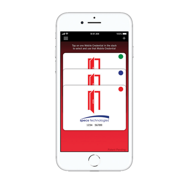 Speco ACMC2 Mobile Credentials for Bluetooth Reader, 25 Pack