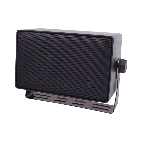 Speco DMS3TS Weather Resistant 3 Way Black Speakers w/ Transformer