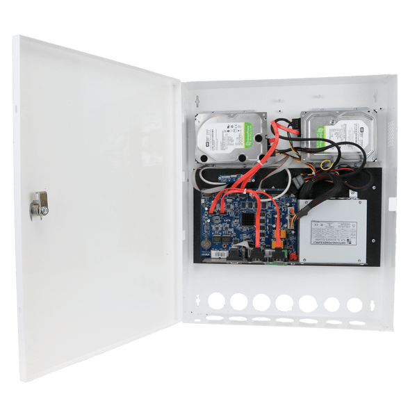 Speco N32WNRE16TB 32 Channel Wall Mount 4K H.265 NVR with Analytics & Facial Recognition 16TB