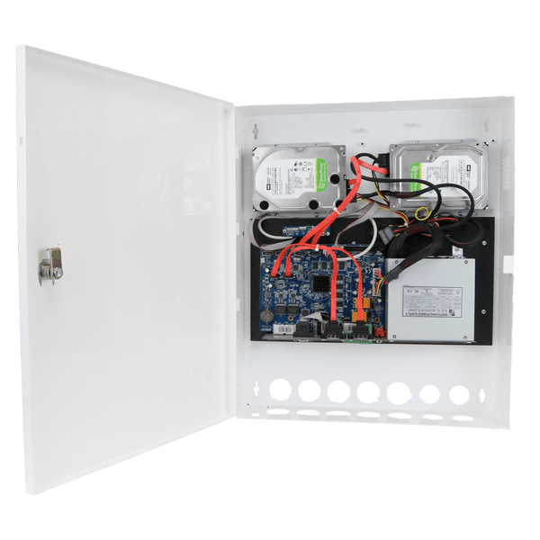 Speco N32WNRE8TB 32 Channel Wall Mount 4K H.265 NVR with Analytics & Facial Recognition 8TB