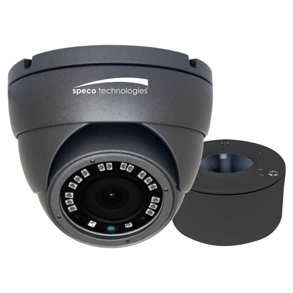 Speco VLDT4G 2MP HD-TVI Eyeball Camera with Junction Box