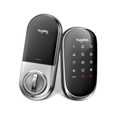 LTS HU04-SNL Hugolog Keyless Smart Lock with Touchscreen (Satin Nickel)