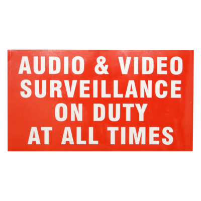 LTS LTSTICKER Warning Sign Sticker Decal
