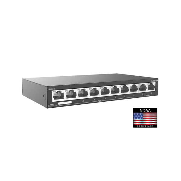 Uniview Technology NSW08PX 8-Port PoE Network Switch