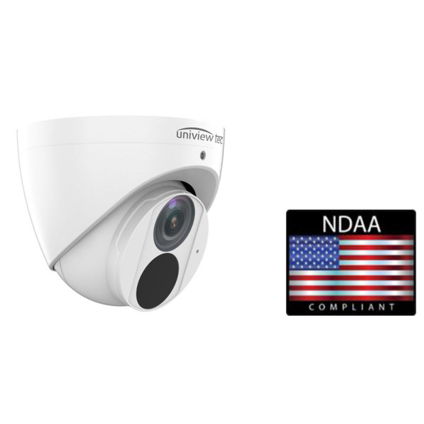 Uniview Technology IPT528AIX 5MP TDN WDR IR Lighthunter Turret Dome Camera