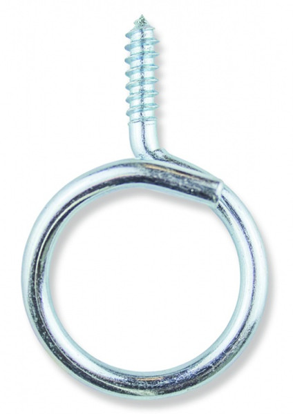 Platinum Tools JH813-100 1/4" Wood Screw 1-1/4" Bridle Ring, Box of 100
