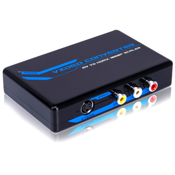 Quest HDI-6105 Composite AV + S-Video to HDMI UP-Scaler