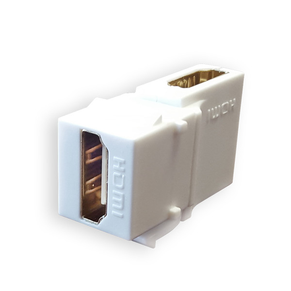 Quest HDI-9528 HDMI A (F-F) 90-Degree Keystone Coupler