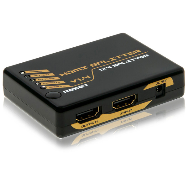 Quest HDI-4414 HDMI 4K2K 1x4 Splitter