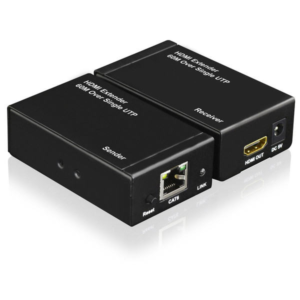 Quest HDI-5160 HDMI Over Cat5E/Cat6 Extender