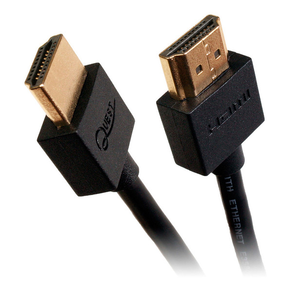 Quest HDI-2312 12Ft Ultra-Slim 4K2K High-Speed HDMI Cable