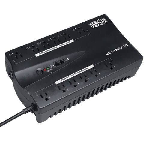 Tripp-Lite INTERNET900U Internet Office 120V 900VA 480W Standby UPS, Ultra-Compact Desktop, USB