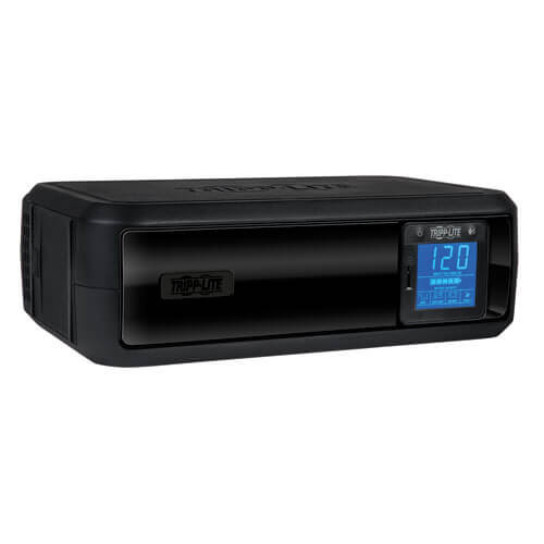 Tripp-Lite OMNI650LCD OmniSmart LCD 120V 650VA 350W Line-Interactive UPS, Tower, LCD display, USB port