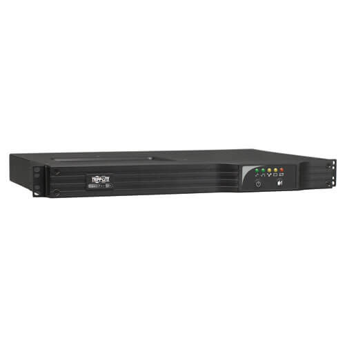 Tripp-Lite SMART750RM1UN SmartPro 120V 750VA 600W Line-Interactive Sine Wave UPS, 1U Rackmount, Pre-installed WEBCARDLX Network Interface, USB, DB9 Serial