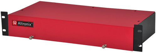 Altronix RE2R RACK BATTERY ENCLOSURE, RED