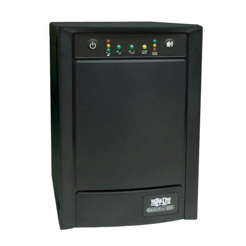 Tripp-Lite SMART750XLA SmartPro 120V 750VA 500W Line-Interactive Sine Wave UPS, Tower, Extended Run, Network Card Options, USB, DB9 Serial