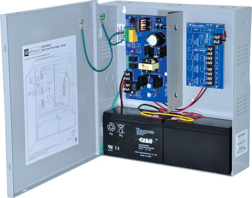 Altronix SMP3PMP4CB 12/24VDC,2.5A 4 PTC Out Cab PS