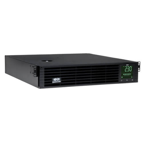 Tripp-Lite SMX3000XLRT2UA SmartPro 230V 3kVA 2.7kW Line-Interactive Sine Wave UPS, 2U, Extended Run, Network Card Options, LCD, USB, DB9