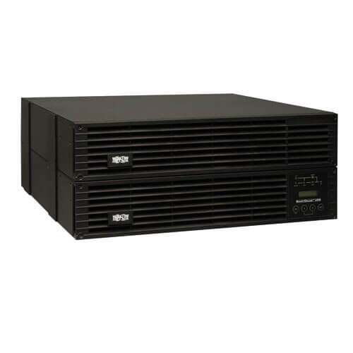 Tripp-Lite SU6000RT4UHVG SmartOnline 208/240, 230V 6kVA 5.4kW Double-Conversion UPS, 4U Rack/Tower, Extended Run, Network Card Options, USB, DB9 Serial, Bypass Switch, C19