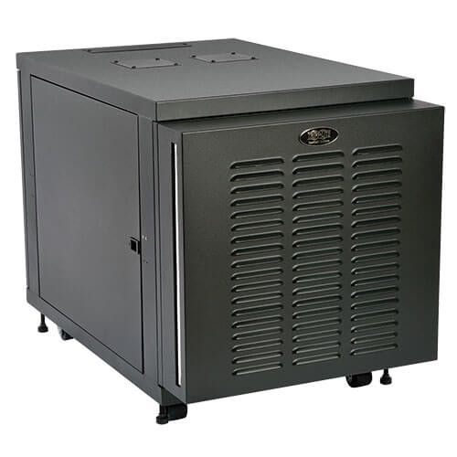 Tripp-Lite SR12UBFFD SmartRack 12U Mid-Depth Rack Enclosure Cabinet for Harsh Environments