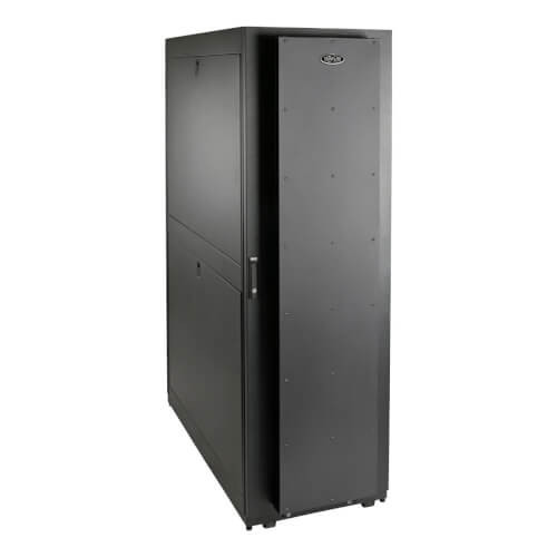 Tripp-Lite SRQP42UB SmartRack 42U Standard-Depth Quiet Server Rack Enclosure Cabinet with Sound Suppression