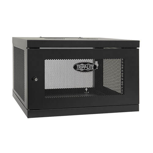 Tripp-Lite SRW6UKD SmartRack 6U Low-Profile Switch-Depth Knock-Down Wall-Mount Rack Enclosure Cabinet