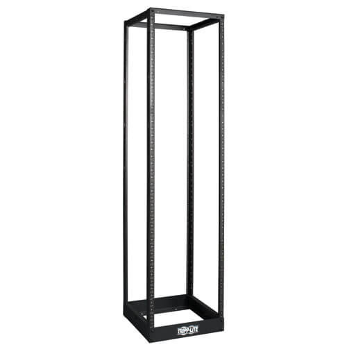 Tripp-Lite SR4POST 45U SmartRack 4-Post Open Frame Rack, 1000-lb. Capacity - Organize and Secure Network Rack Equipment