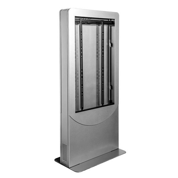 Peerless KIPC2547 Portrait Display Kiosk For 47" Display - Gloss Black