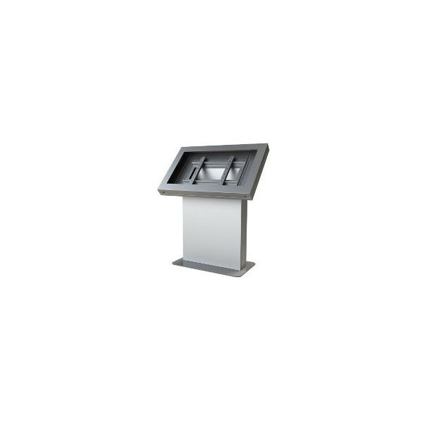 Peerless KIL546-S Landscape Kiosk Enclosure for 46" Display - Silver